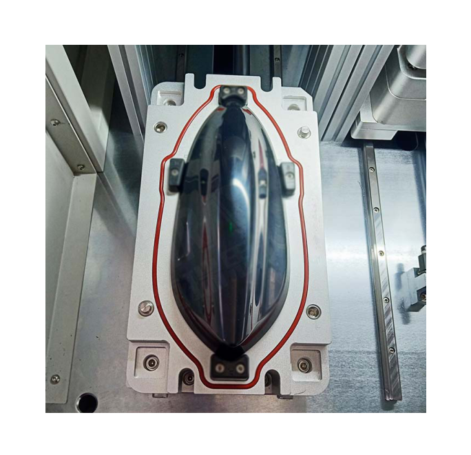 Car shark fins are not afraid of heavy rains with Haris air-tightness and waterproof testing equipment