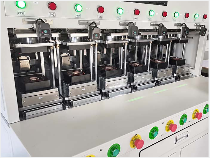 智能手表6工位柜式工裝氣密性檢測(cè)儀